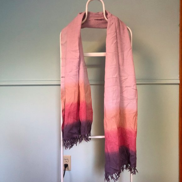 unknown Accessories - ❤️3/$29 🌅 Sunset ombré wool blanket scarf 🌅